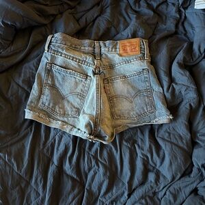 Levi's Women's Light Blue Jean Shorts